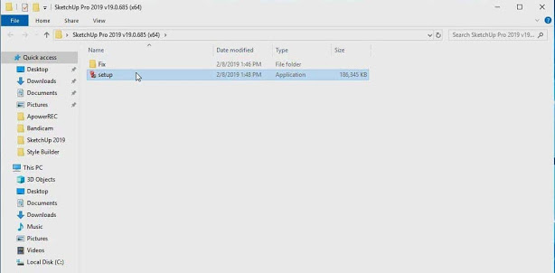 Hướng dẫn tải và cài đặt Sketchup Pro 2019 Full Crack