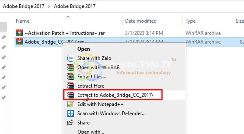 Adobe Bridge 2017